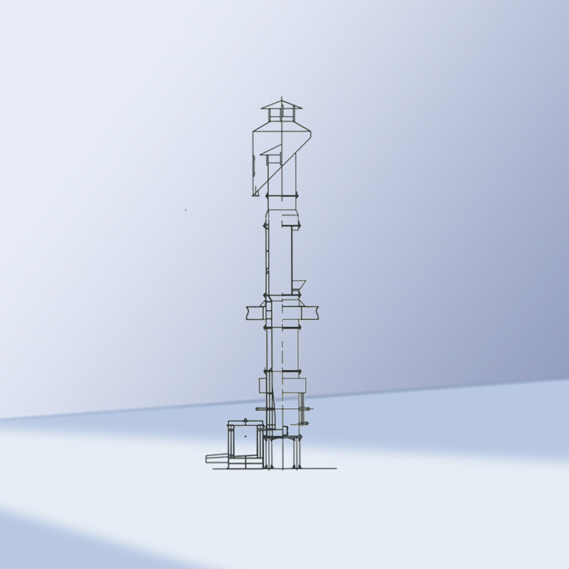 两排大间距冲天炉