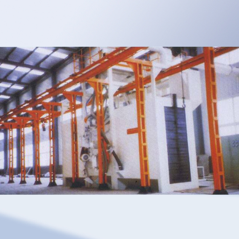 通过式抛丸强化机